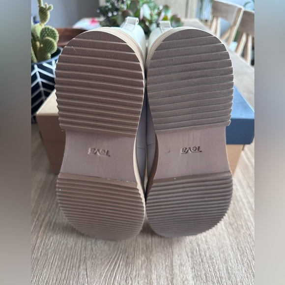 Teva Boots Midform Lace Up Leather Winter Fall Hiking White Swan W's 10 NWB - Picture 11 of 16